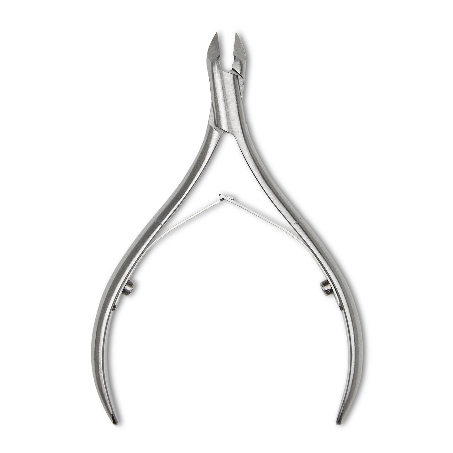 Cuticle Nipper - Double Spring Matte Silver 5