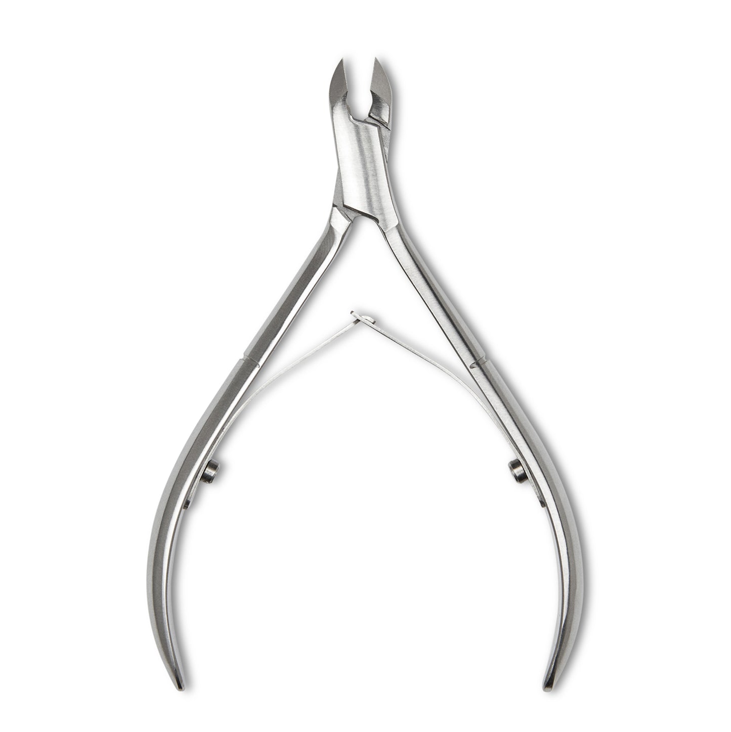 Cuticle Nipper - Double Spring Matte Silver 6