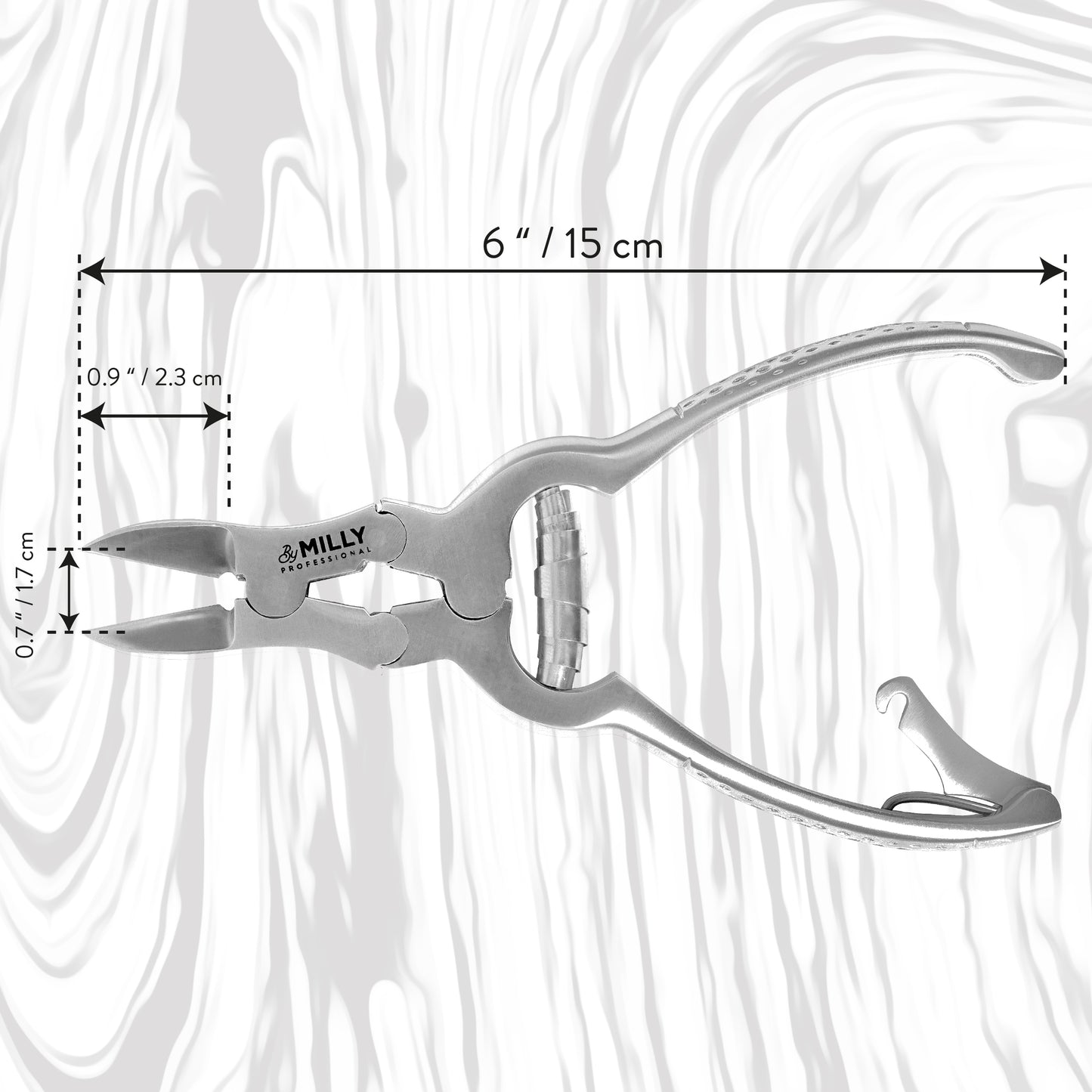 Professional Toenail Clipper - Matte Silver HD