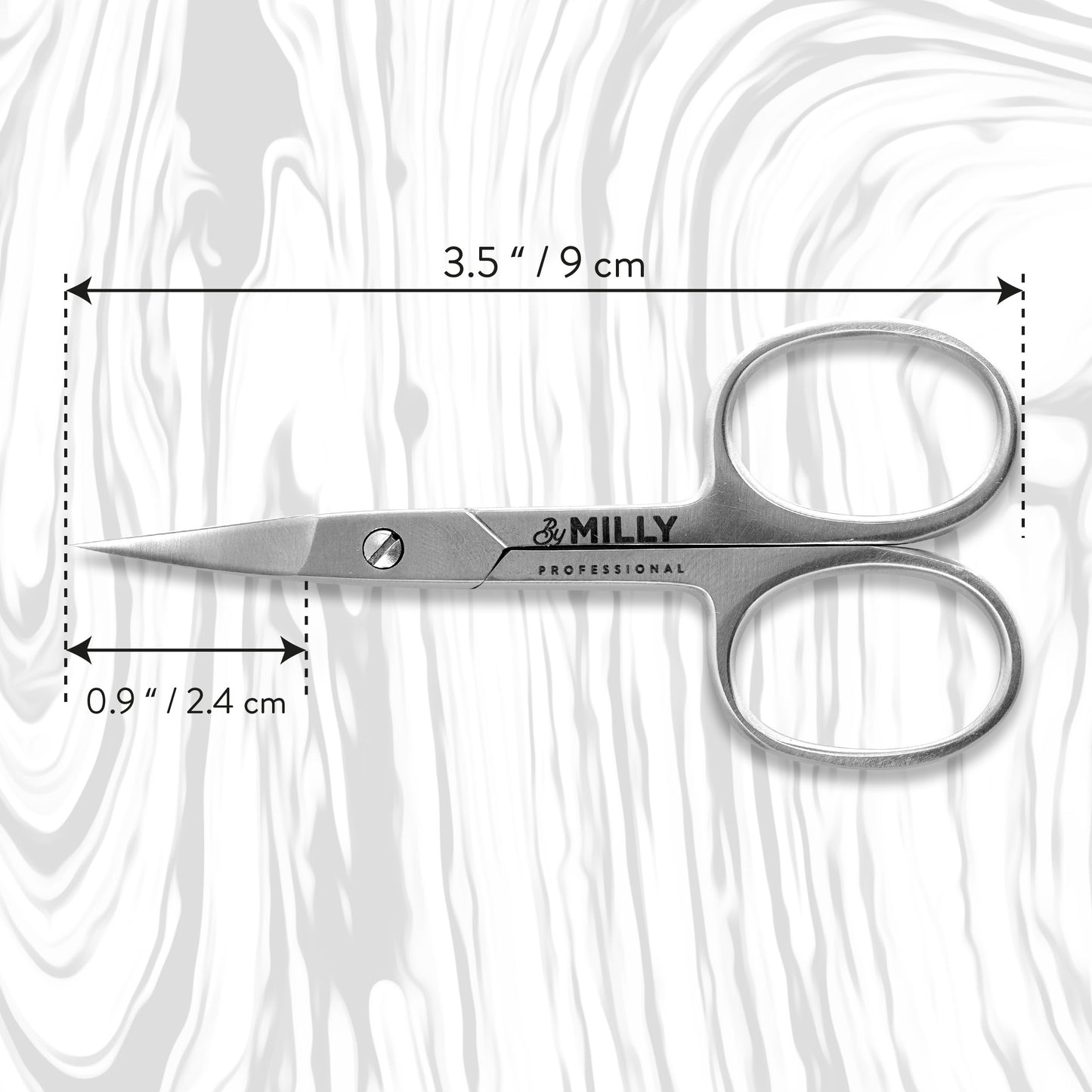 Cuticle Scissors - Matte Silver