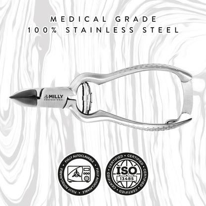 Professional Toenail Clipper - Matte Silver SC